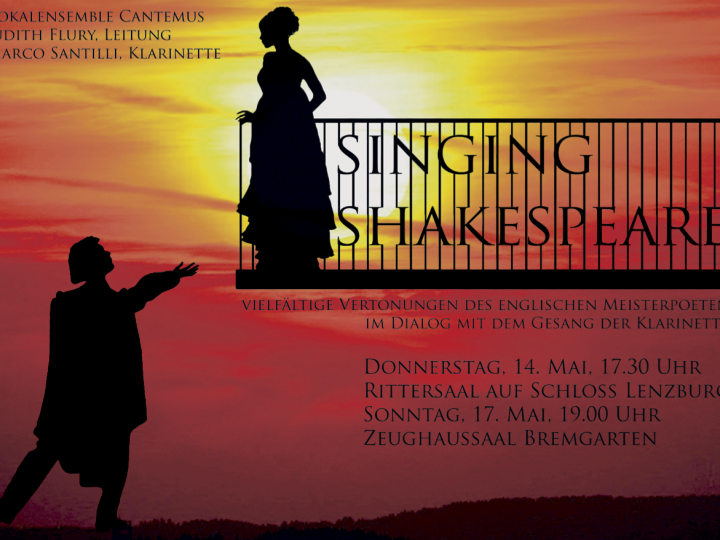 Maikonzerte 2015: Singing Shakespeare